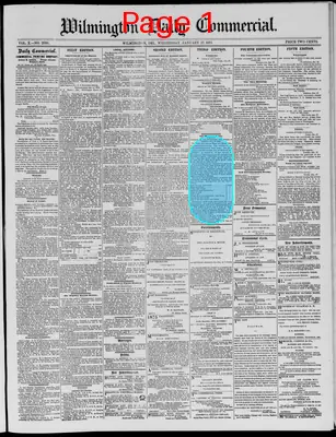 Page thumbnail for Wilmington Daily Commercial