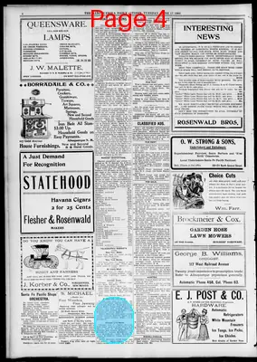 Page thumbnail for Albuquerque Daily Citizen