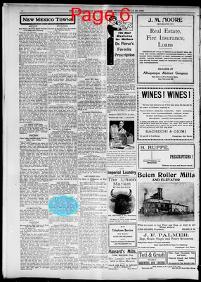 Page thumbnail for Albuquerque Daily Citizen
