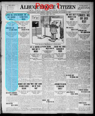 Page thumbnail for Albuquerque Citizen