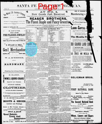 Page thumbnail for Santa Fe Daily New Mexican