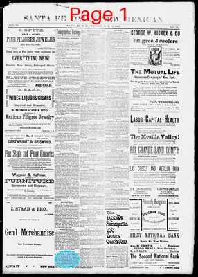 Page thumbnail for Santa Fe Daily New Mexican