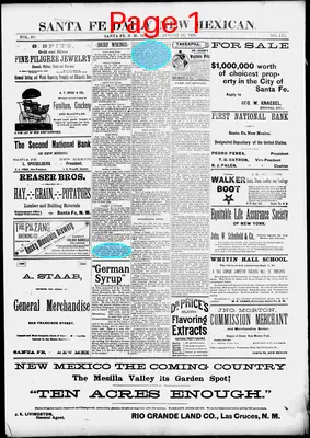 Page thumbnail for Santa Fe Daily New Mexican