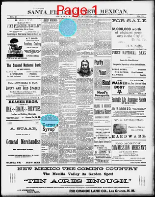 Page thumbnail for Santa Fe Daily New Mexican