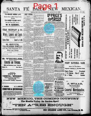 Page thumbnail for Santa Fe Daily New Mexican