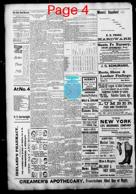 Page thumbnail for Santa Fe Daily New Mexican