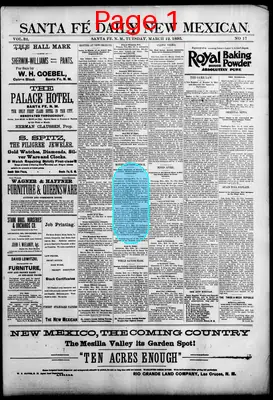 Page thumbnail for Santa Fe Daily New Mexican
