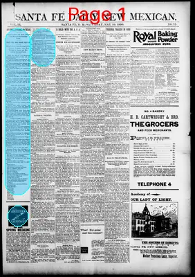 Page thumbnail for Santa Fe Daily New Mexican