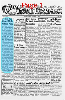 Page thumbnail for Valley Frontiersman