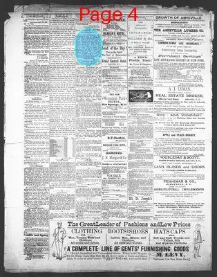 Page thumbnail for The Asheville Citizen