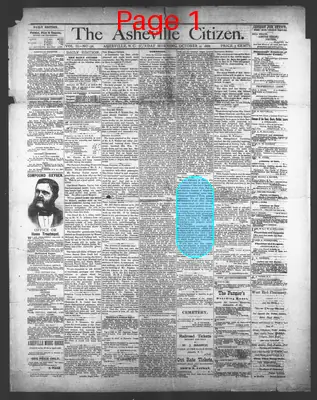 Page thumbnail for The Asheville Citizen