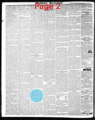 Page thumbnail for The Western Democrat
