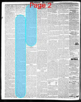 Page thumbnail for The Western Democrat