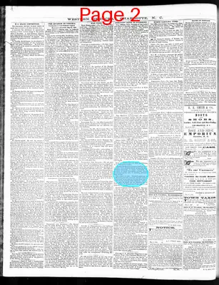 Page thumbnail for The Western Democrat