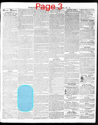 Page thumbnail for The Western Democrat