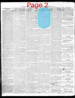 Page thumbnail for The Western Democrat