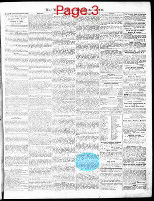 Page thumbnail for The Western Democrat
