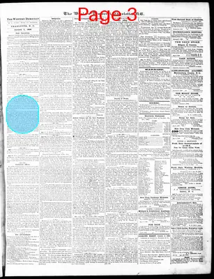 Page thumbnail for The Western Democrat