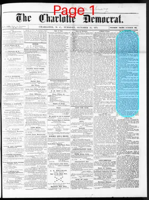 Page thumbnail for The Charlotte Democrat