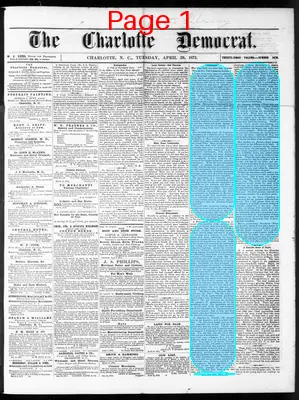 Page thumbnail for The Charlotte Democrat
