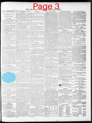 Page thumbnail for The Charlotte Democrat