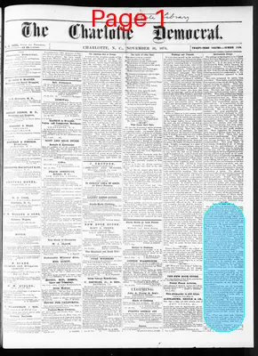 Page thumbnail for The Charlotte Democrat