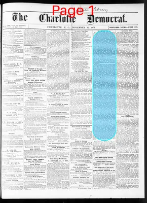 Page thumbnail for The Charlotte Democrat