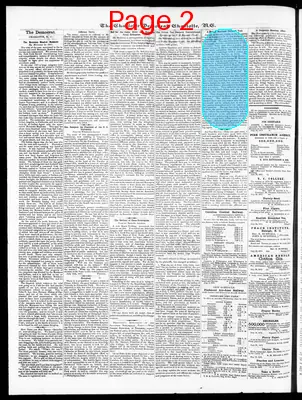 Page thumbnail for The Charlotte Democrat