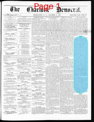 Page thumbnail for The Charlotte Democrat