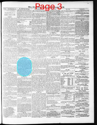 Page thumbnail for The Charlotte Democrat