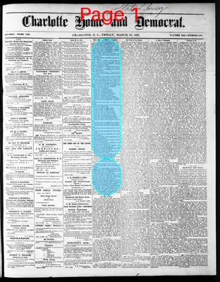 Page thumbnail for Charlotte Home And Democrat