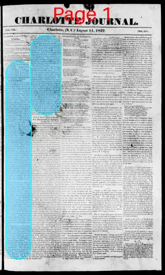 Page thumbnail for The Charlotte Journal
