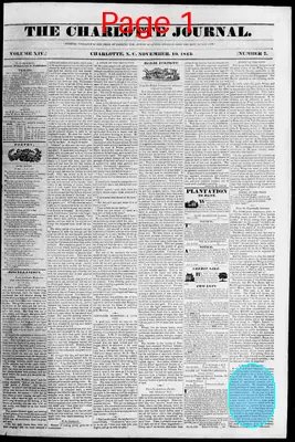 Page thumbnail for The Charlotte Journal