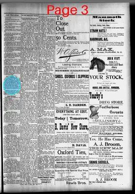 Page thumbnail for The Durham Recorder