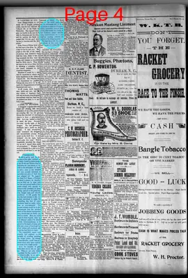 Page thumbnail for The Durham Recorder