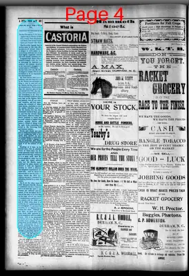 Page thumbnail for The Durham Recorder