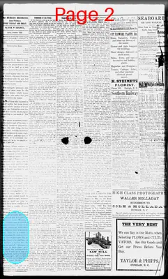 Page thumbnail for The Durham Recorder