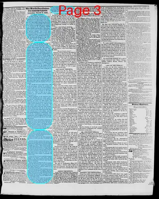 Page thumbnail for The North Carolinian