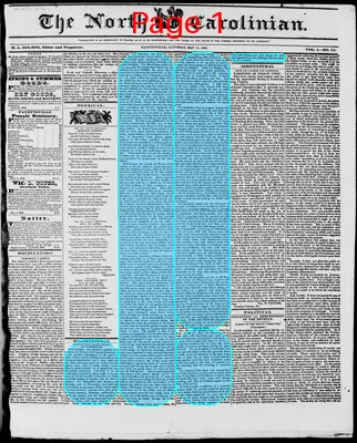 Page thumbnail for The North Carolinian