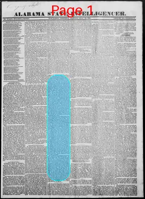 Page thumbnail for Alabama State Intelligencer