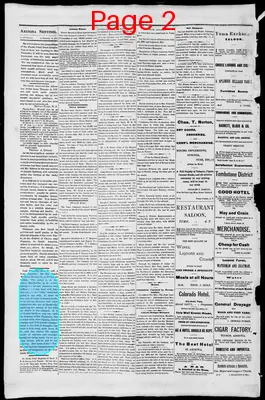 Page thumbnail for The Arizona Sentinel