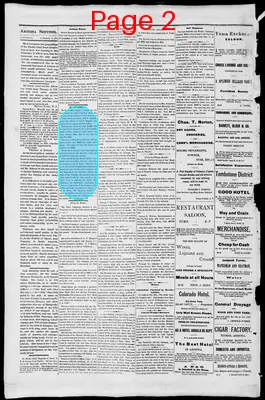 Page thumbnail for The Arizona Sentinel