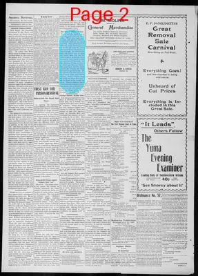 Page thumbnail for The Arizona Sentinel