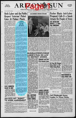 Page thumbnail for Arizona Sun