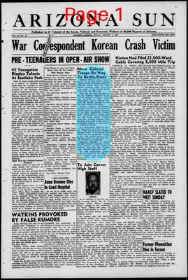 Page thumbnail for Arizona Sun