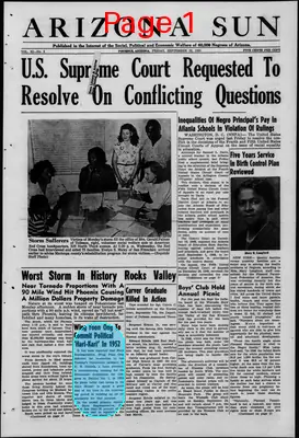 Page thumbnail for Arizona Sun