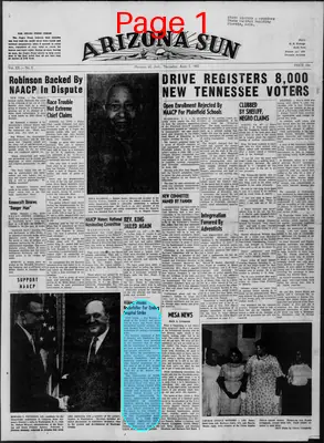 Page thumbnail for Arizona Sun