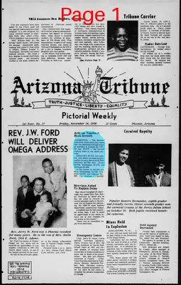 Page thumbnail for Arizona Tribune