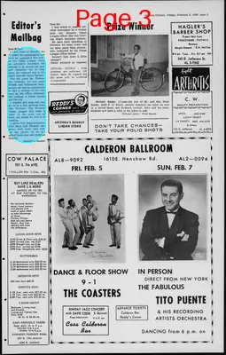 Page thumbnail for Arizona Tribune