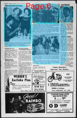 Page thumbnail for Arizona Tribune